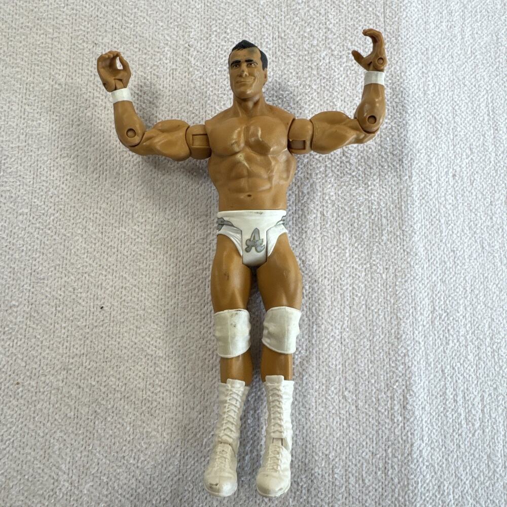 WWE Wrestler 2011 Mattel Wrestling Action Figure ALBERTO DEL RIO 7" White Trunks